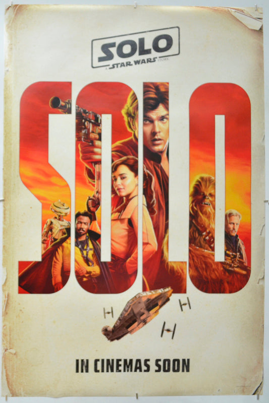 Solo: A Star Wars Story - Original One Sheet Poster - Film Poster - Movie Poster 