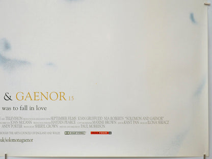 SOLOMON AND GAENOR (Bottom Right) Cinema Quad Movie Poster 