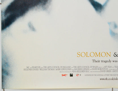 Solomon And Gaenor (Bottom Left) Cinema Quad Movie Poster 