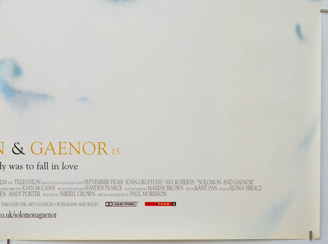 Solomon And Gaenor (Bottom Right) Cinema Quad Movie Poster 