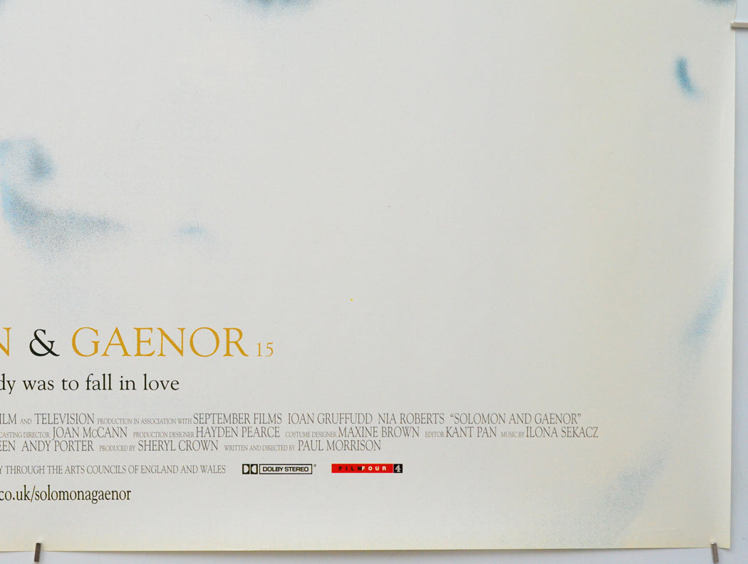 Solomon And Gaenor (Bottom Right) Cinema Quad Movie Poster 