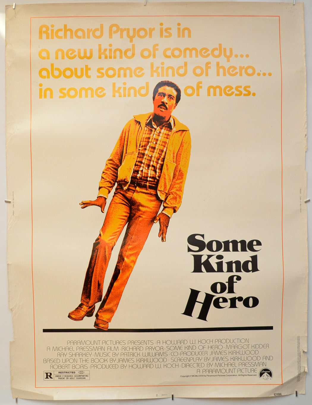 Some Kind Of Hero  (USA Drive-IN Poster) Original One Sheet Poster - Film Poster - Movie Poster