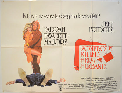 Somebody Killed Her Husband  Original Quad Poster - Film Poster - Movie Poster