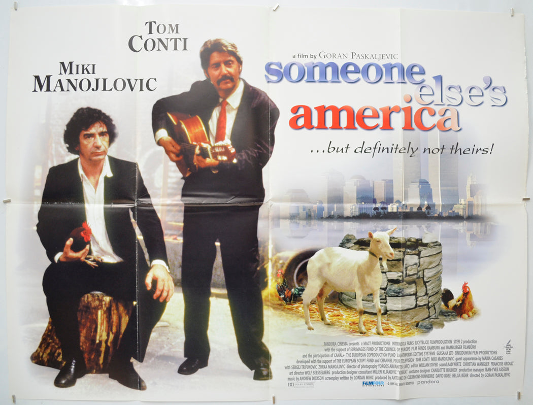 Someone Else’s America Original Quad Poster - Film Poster - Movie Poster  