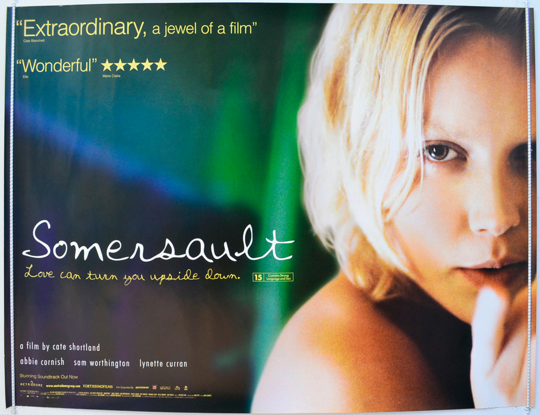 Somersault  Original British Quad Poster - Film Poster - Movie Poster 