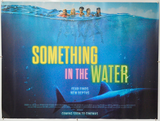 Something In The Water - Original Quad Poster - Film Poster - Movie Poster