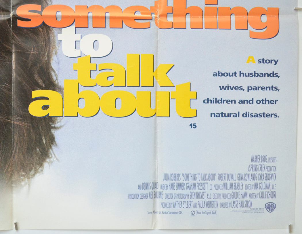 Something To Talk About (Bottom Right) Cinema Quad Movie Poster 