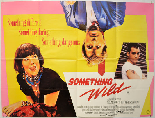 Something Wild  Original Quad Poster - Film Poster - Movie Poster