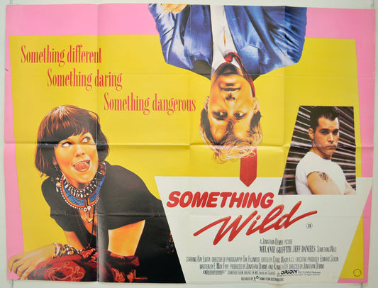 Something Wild Original Quad Poster - Film Poster - Movie Poster  