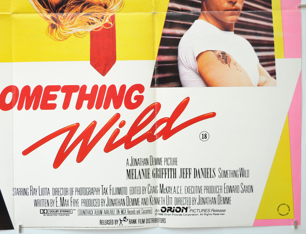 Something Wild (Bottom Right) Cinema Quad Movie Poster 