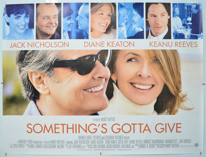 Something’s Gotta Give - Original Quad Poster - Film Poster - Movie Poster