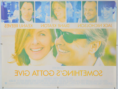 Something’s Gotta Give (Back) Cinema Quad Movie Poster 