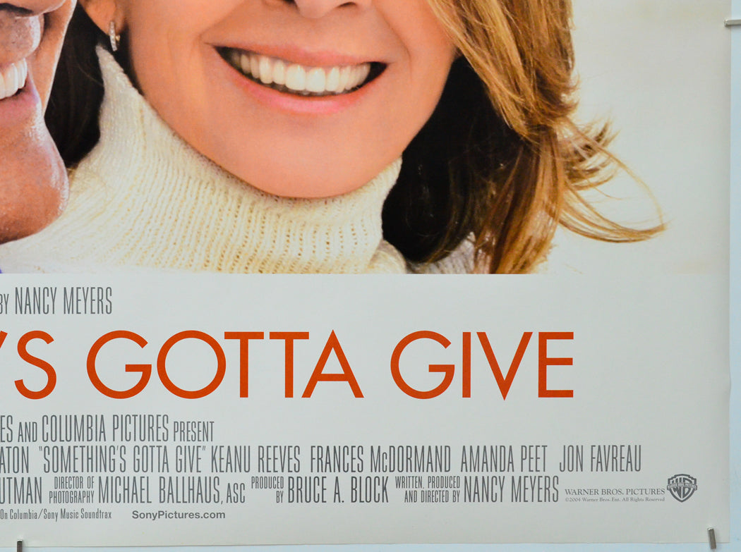 Something’s Gotta Give (Bottom Right) Cinema Quad Movie Poster 