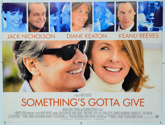 Something’s Gotta Give - Original Quad Poster - Film Poster - Movie Poster