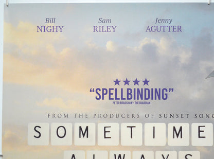 SOMETIMES ALWAYS NEVER (Top Left) Cinema Quad Movie Poster 