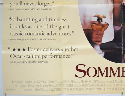 SOMMERSBY (Bottom Left) Cinema Quad Movie Poster 