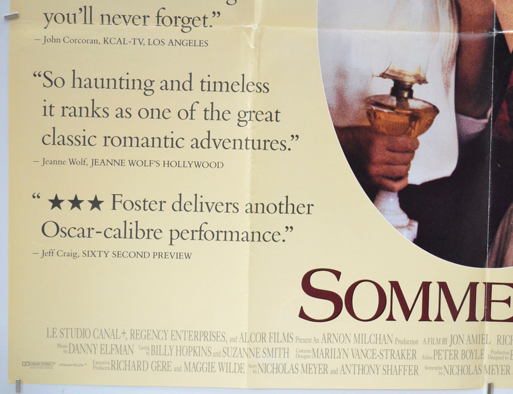 Sommersby (Bottom Left) Cinema Quad Movie Poster 