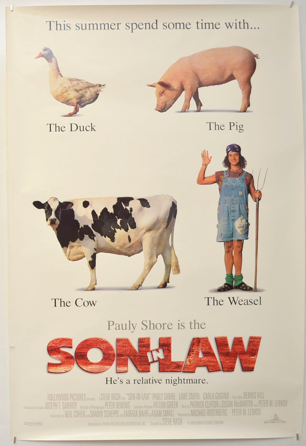 Son In Law Original One Sheet Poster - Film Poster - Movie Poster