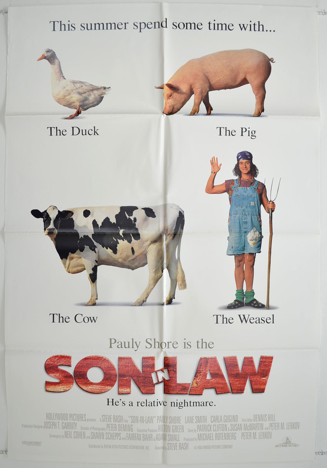 Son In Law  Original One Sheet Poster - Film Poster - Movie Poster 