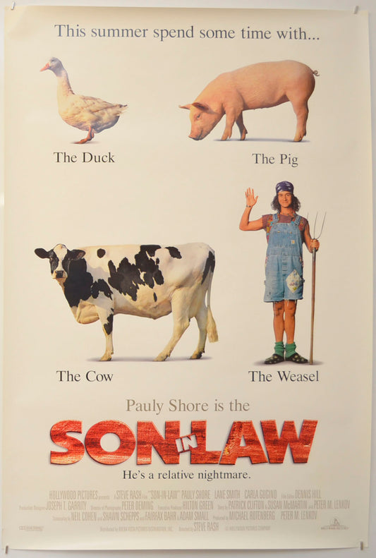 Son In Law Original One Sheet Poster - Film Poster - Movie Poster