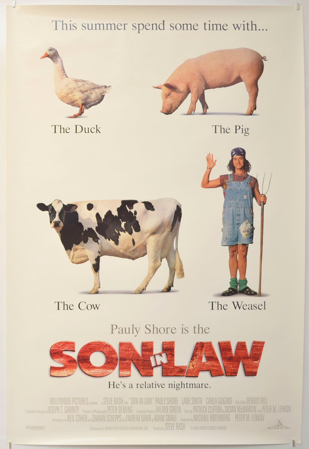 Son In Law Original One Sheet Poster - Film Poster - Movie Poster