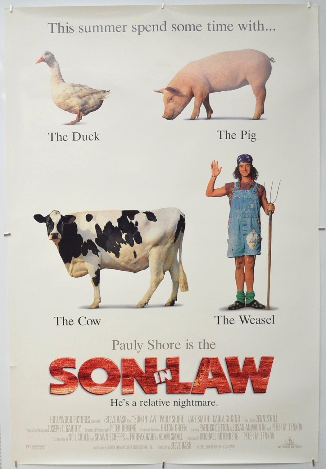 Son In Law Original One Sheet Poster - Film Poster - Movie Poster