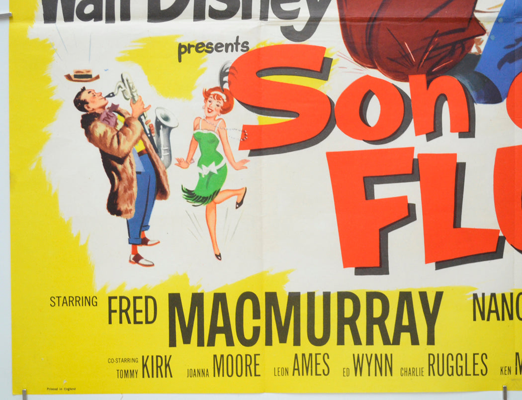 SON OF FLUBBER (Bottom Left) Cinema Quad Movie Poster 