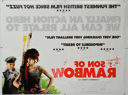 Son Of Rambow (Back) Cinema Quad Movie Poster 