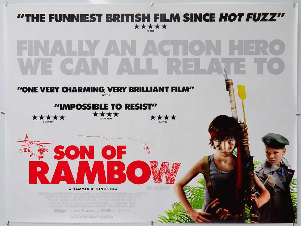 Son Of Rambow - Original Quad Poster - Film Poster - Movie Poster