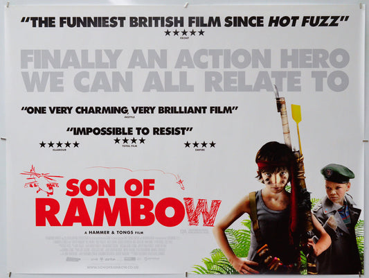 Son Of Rambow - Original Quad Poster - Film Poster - Movie Poster