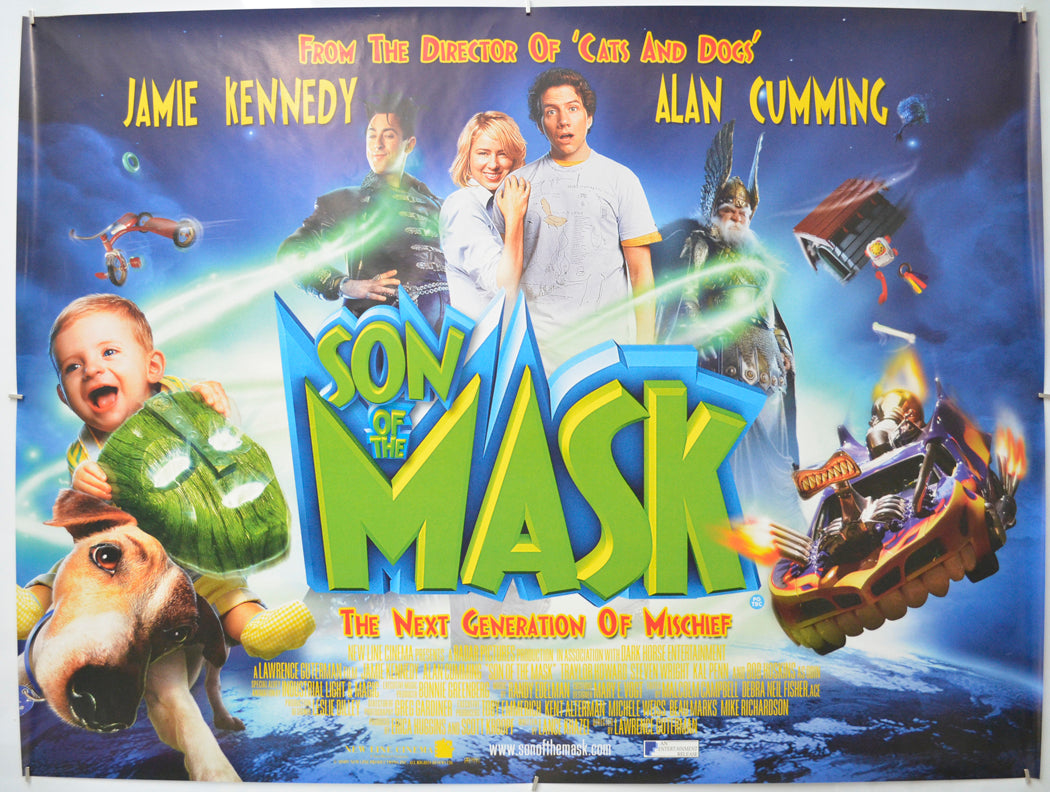 Son Of The Mask Original Quad Poster - Film Poster - Movie Poster