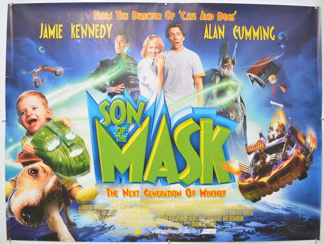 Son Of The Mask Original Quad Poster - Film Poster - Movie Poster