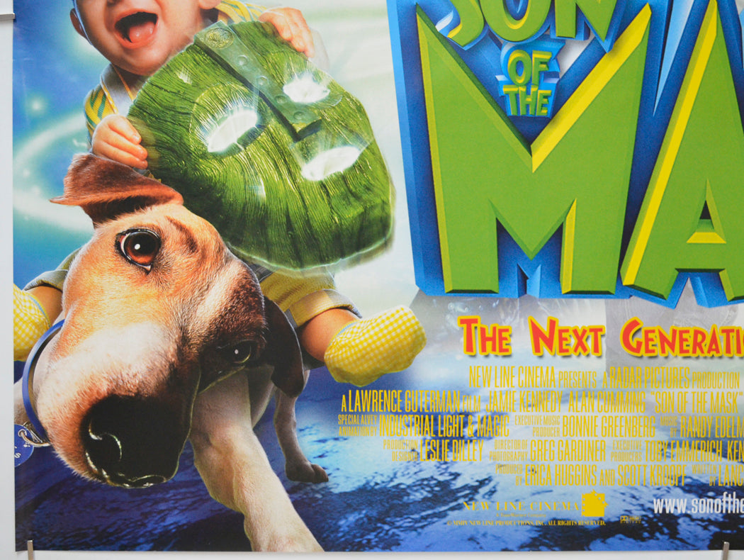 SON OF THE MASK (Bottom Left) Cinema Quad Movie Poster 