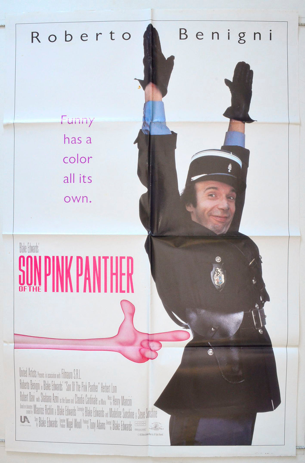 Son Of The Pink Panther Original One Sheet Poster - Movie Poster