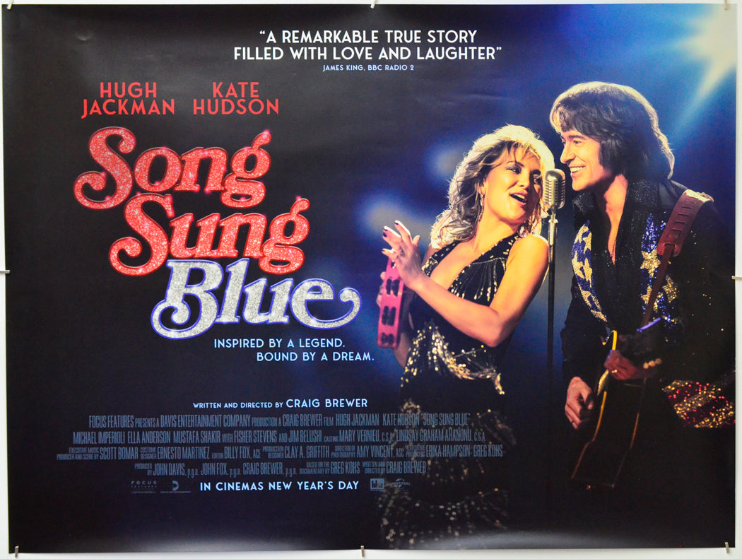 Song Sung Blue - Original Quad Poster - Film Poster - Movie Poster