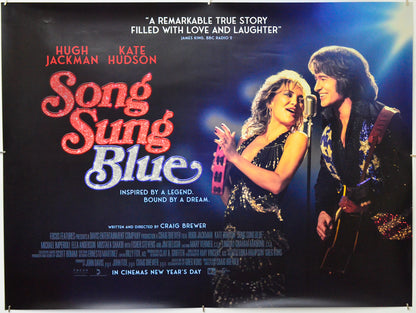 Song Sung Blue - Original Quad Poster - Film Poster - Movie Poster