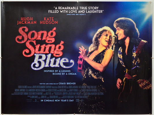 Song Sung Blue - Original Quad Poster - Film Poster - Movie Poster