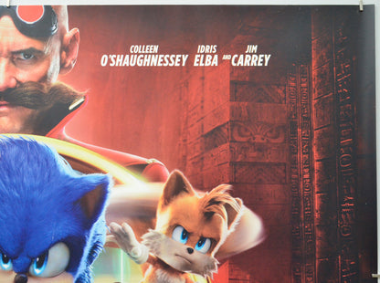 SONIC THE HEDGEHOG 2 (Top Right) Cinema Quad Movie Poster 