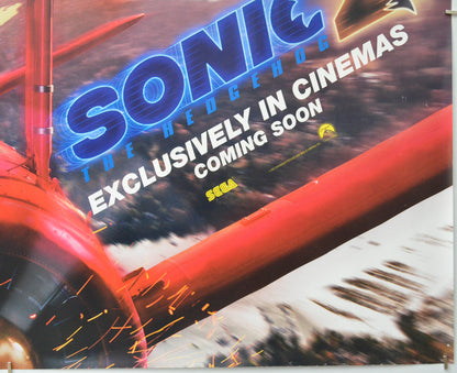 SONIC THE HEDGEHOG 2 (Bottom Right) Cinema Quad Movie Poster 