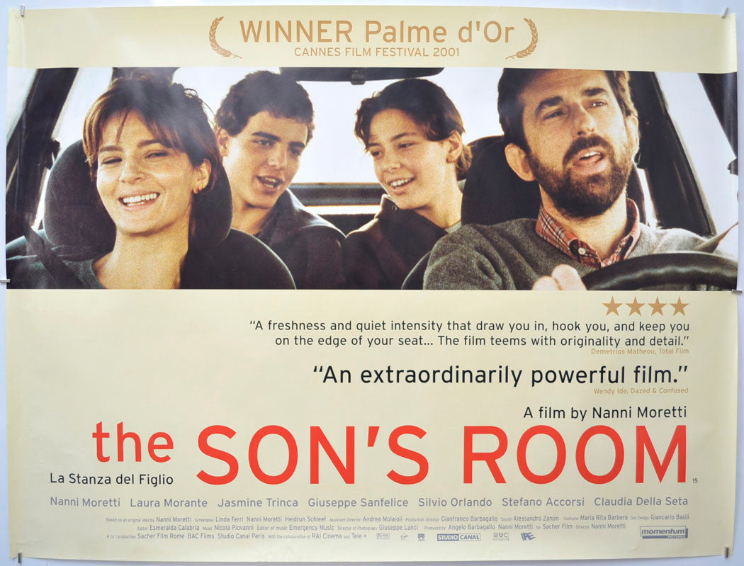 The Son's Room (La Stanza Del Figlio) Original Quad Poster - Film Poster - Movie Poster