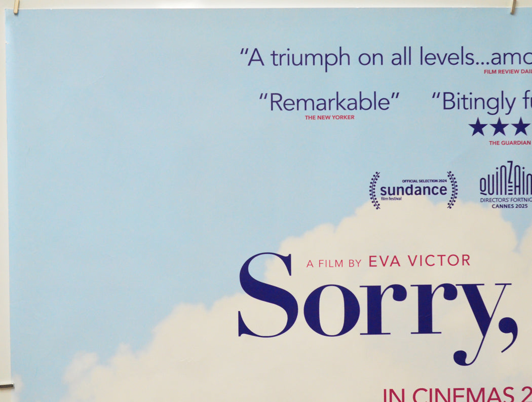 Sorry, Baby (Top Left) Cinema Quad Movie Poster 