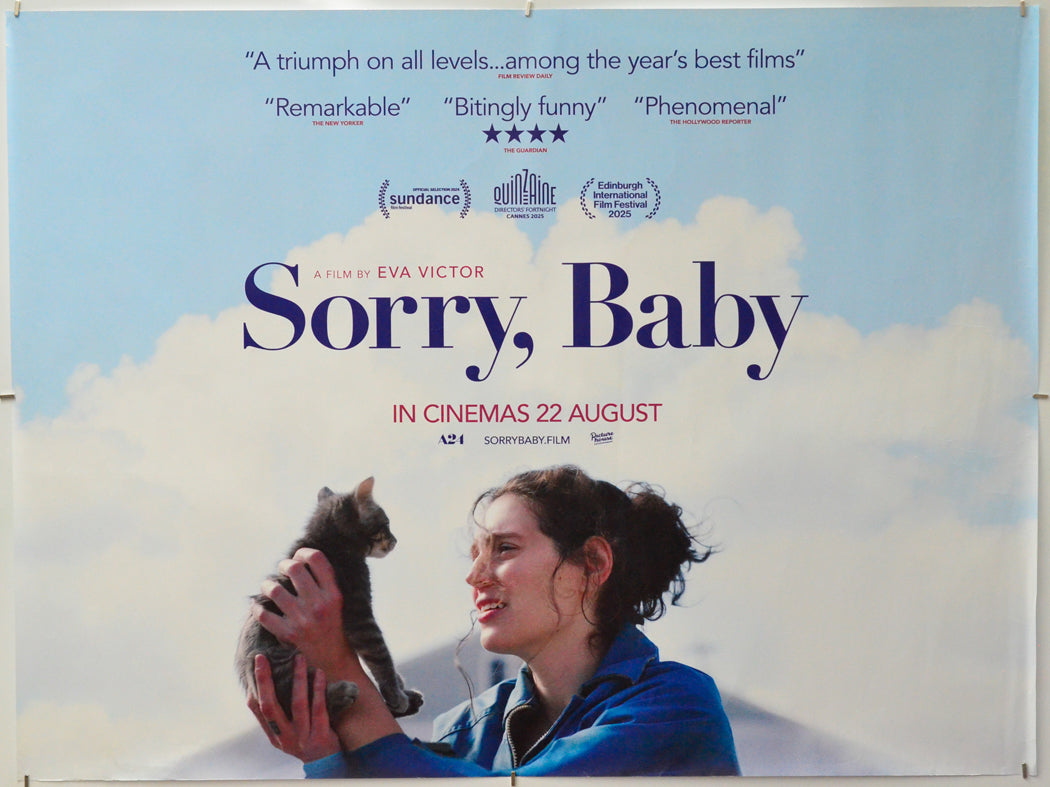 Sorry, Baby - Original Quad Poster - Film Poster - Movie Poster