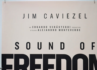 SOUND OF FREEDOM (Top Left) Cinema Quad Movie Poster 