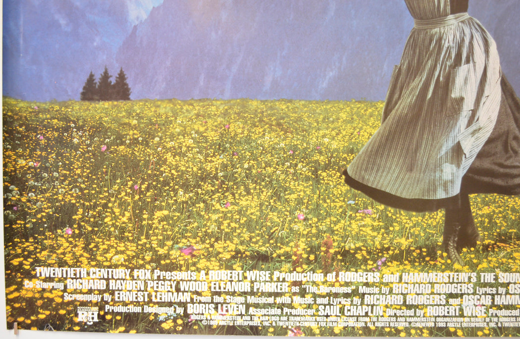 THE SOUND OF MUSIC (Bottom Left) Cinema Quad Movie Poster 