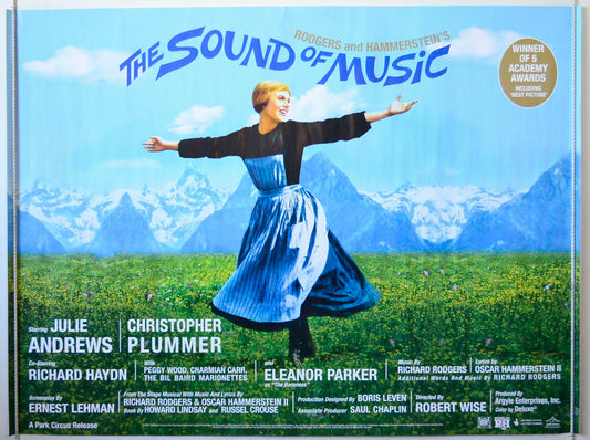 The Sound Of Music Original British Quad Poster - Movie Poster