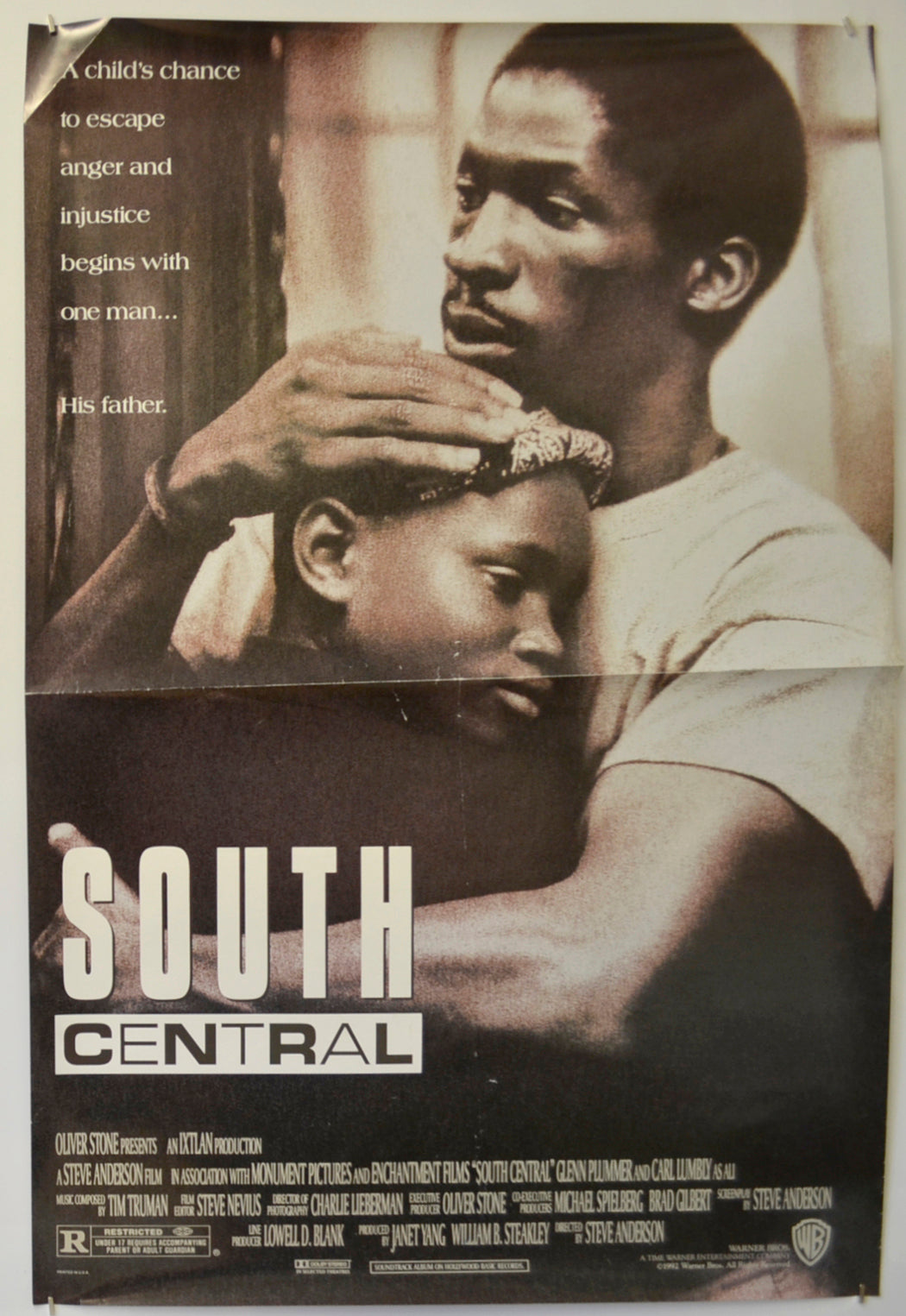 South Central Original One Sheet Poster - Film Poster - Movie Poster  