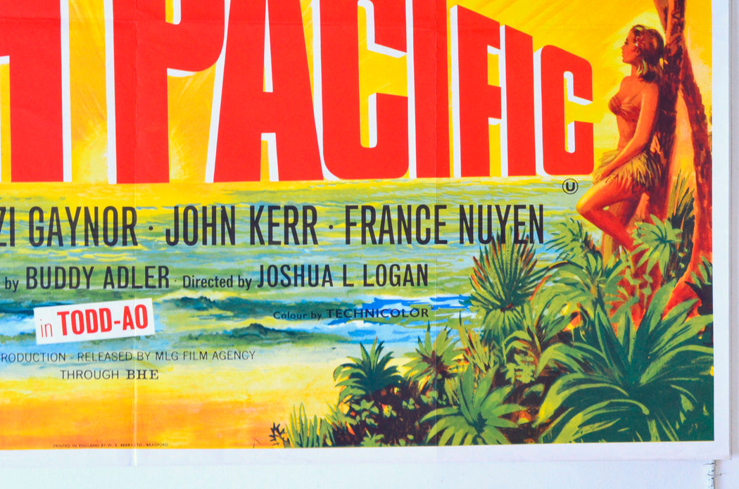 SOUTH PACIFIC (Bottom Right) Cinema Quad Movie Poster 