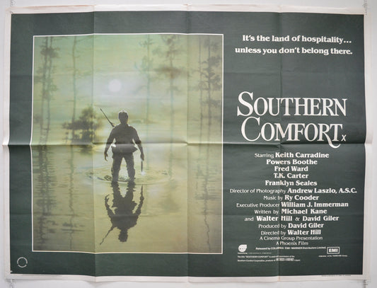 Southern Comfort  Original British Quad Poster - Film Poster - Movie Poster 