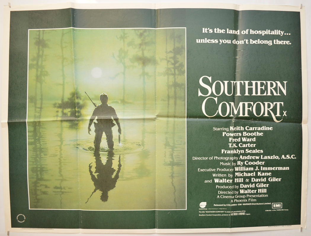 Southern Comfort Original Quad Poster - Film Poster - Movie Poster