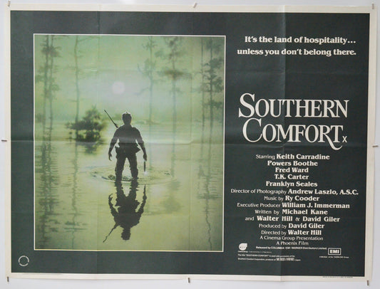 Southern Comfort - Original Quad Poster - Film Poster - Movie Poster